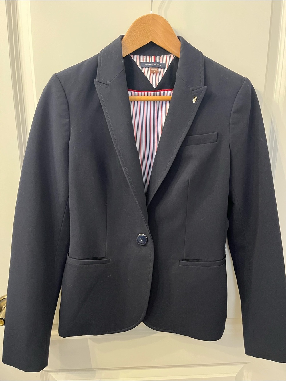 Tommy Hilfiger Navy Blue Women's Blazer